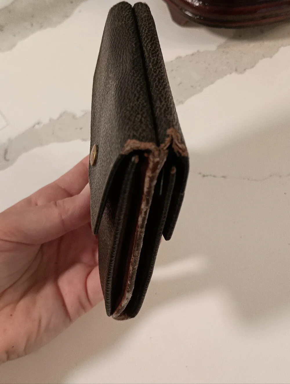 Louis Vuitton Vintage Monogram Elise Trifold Wallet